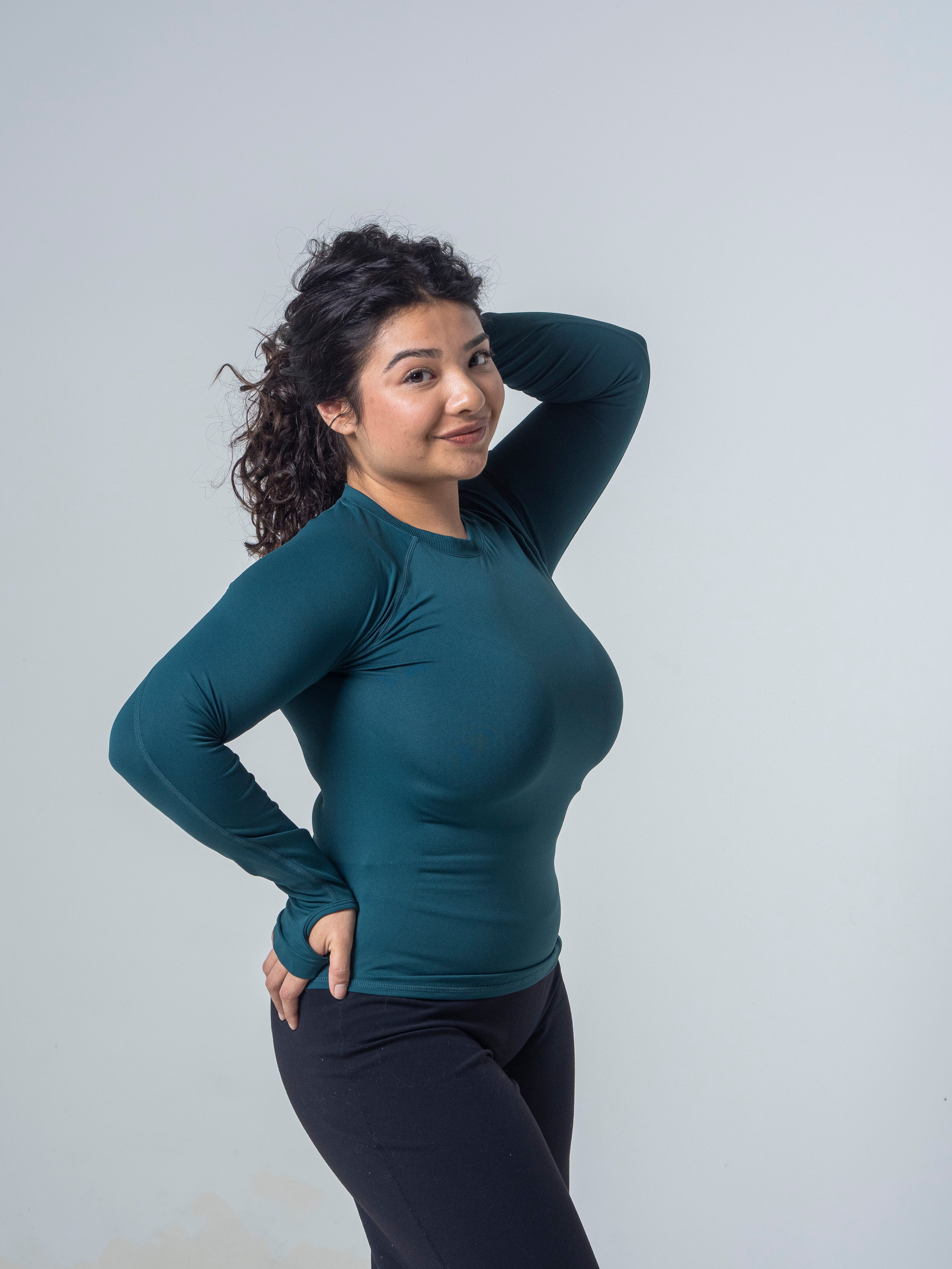 Compression Long Sleeve - Pine