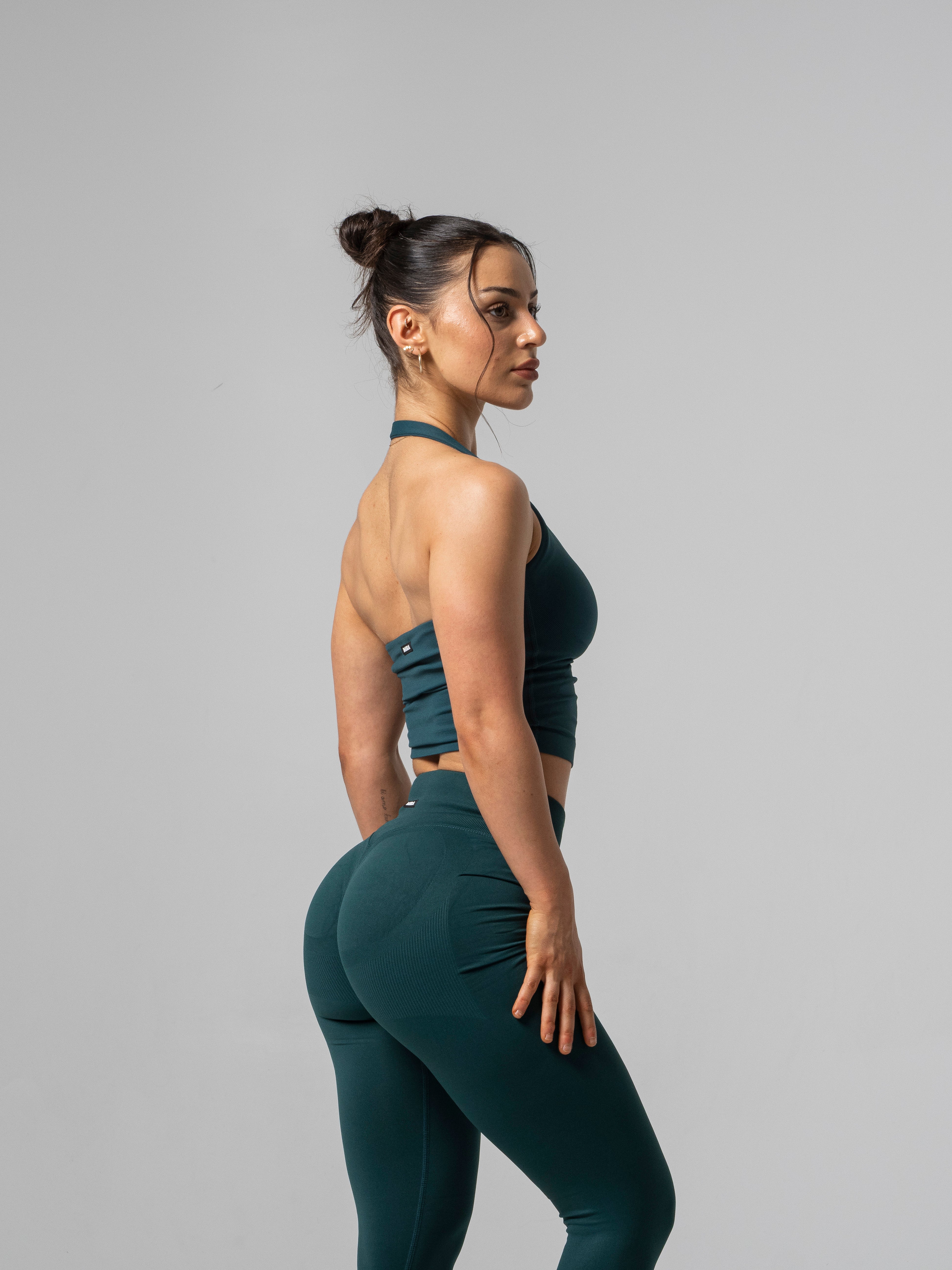 Accentuate Halter Tank - Pine