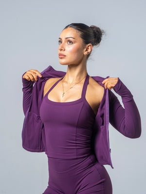 Seamless BBL Jacket - Plum