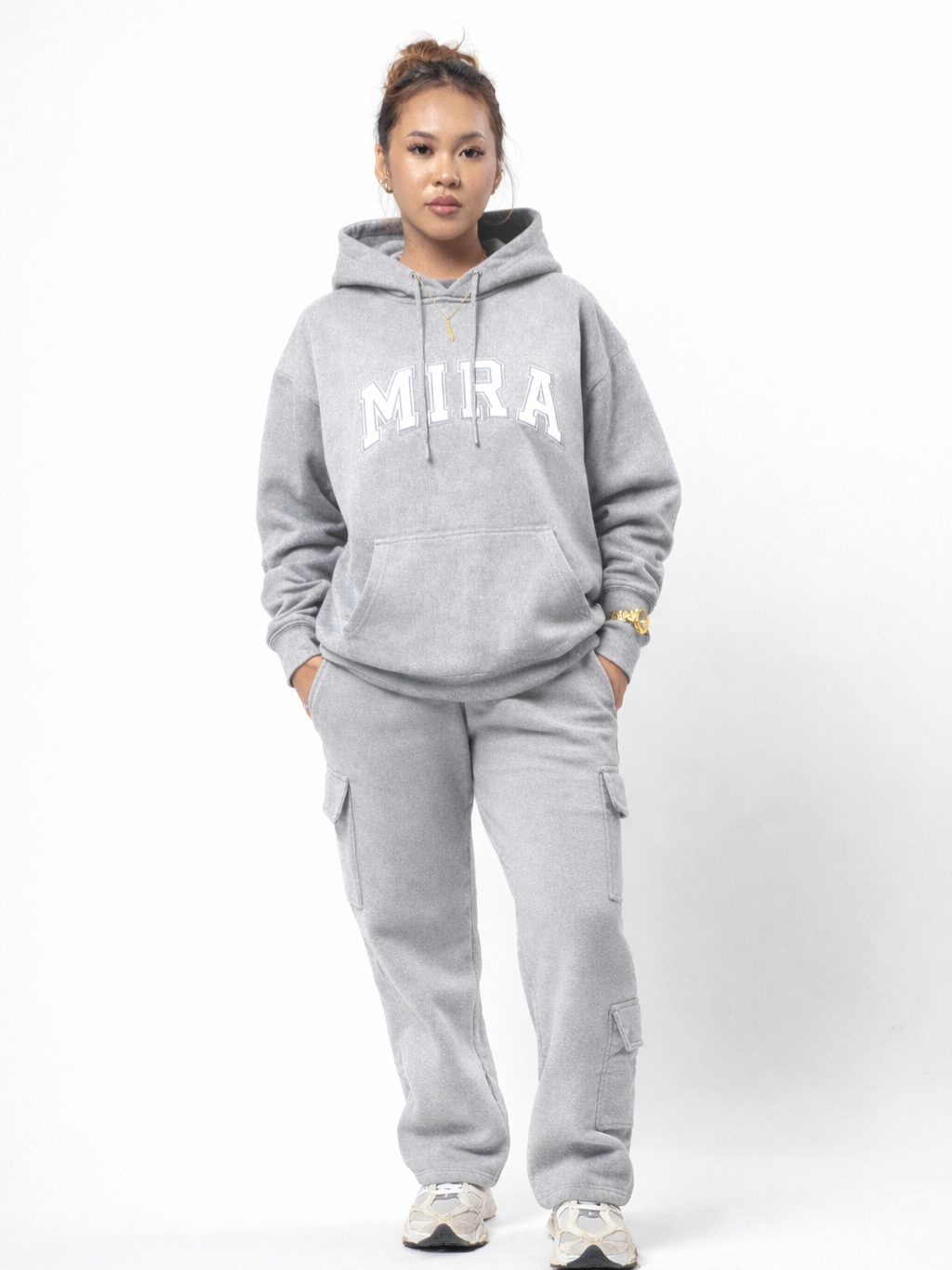 Staple Hoodie- Marl Grey