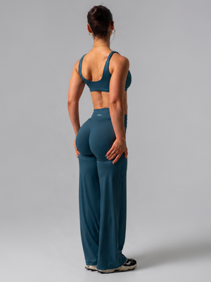 Seamless Straight Leg Leggings - Teal