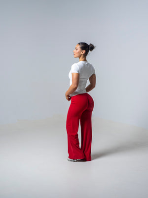 Seamless Half Sleeve Top - Snow