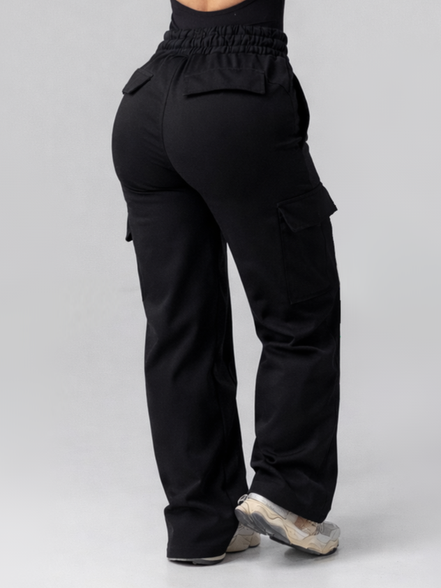 Contour Cargo Sweatpants - Midnight