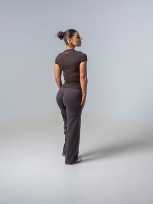 Seamless Straight Leg Leggings - Espresso