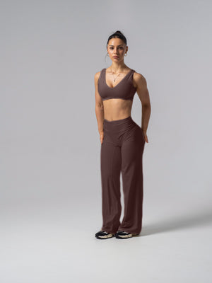 Seamless Scoop Bra - Umber