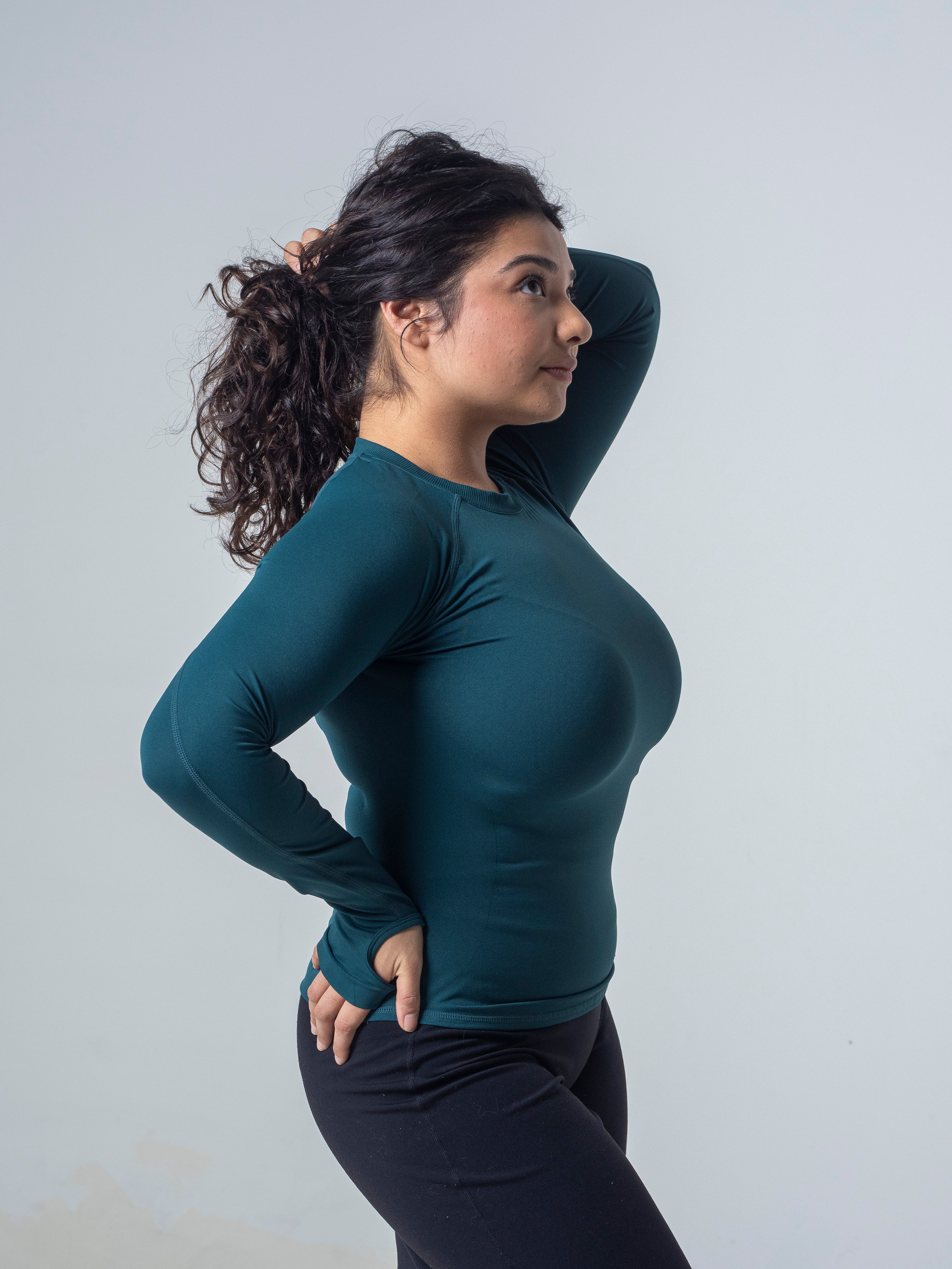 Compression Long Sleeve - Pine
