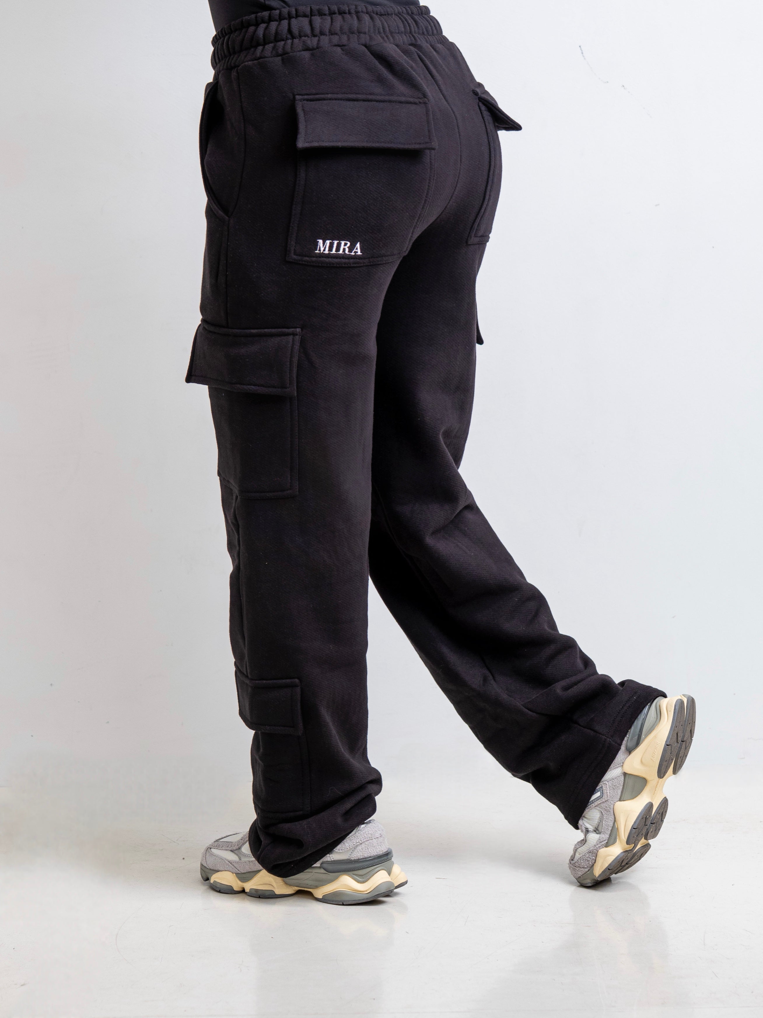 Contour Cargo Sweatpants - Midnight