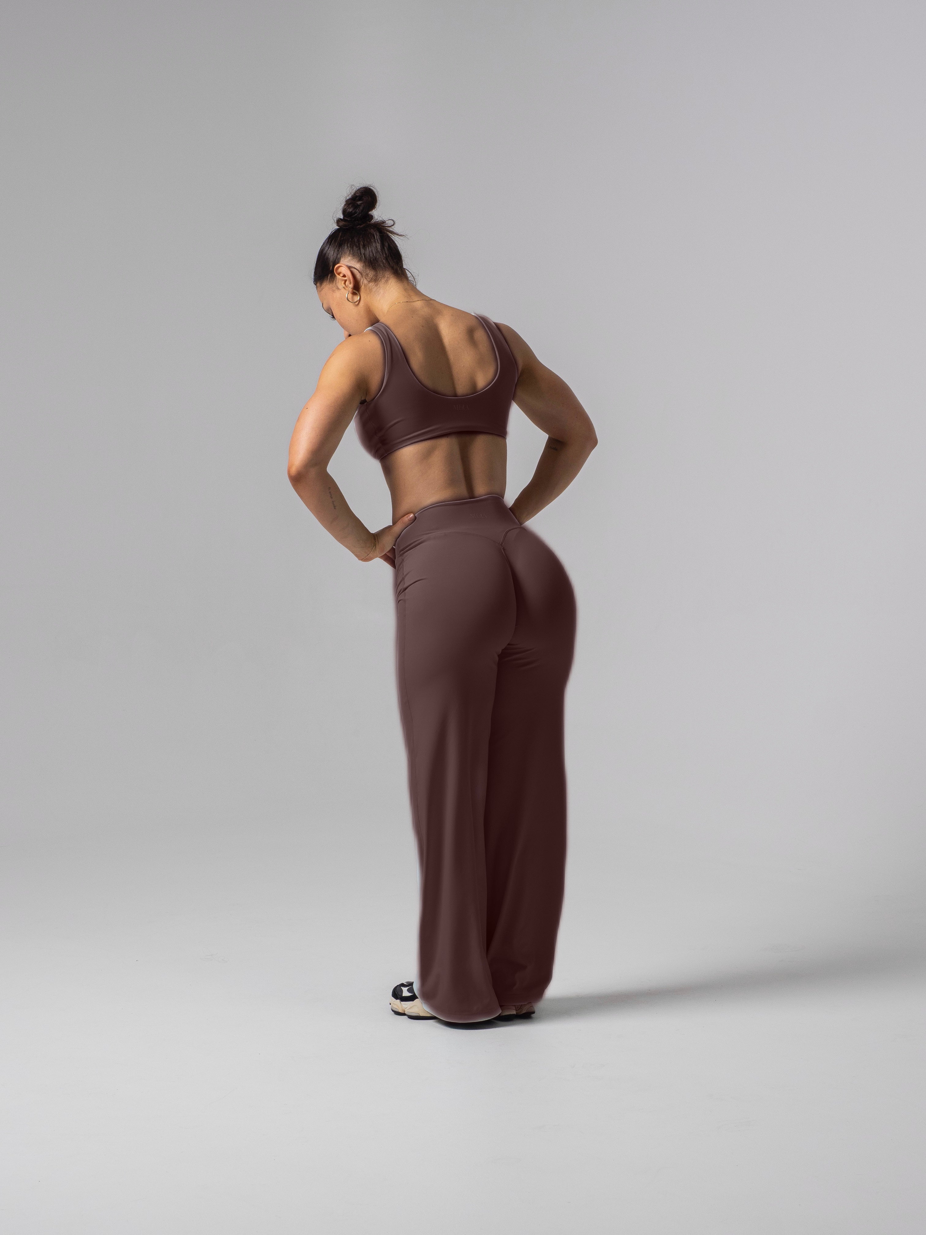Seamless Scoop Bra - Umber