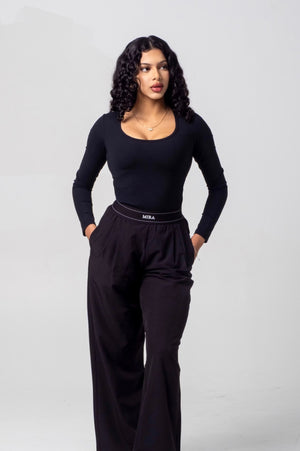 AURA Parachute Wide Legs - Midnight