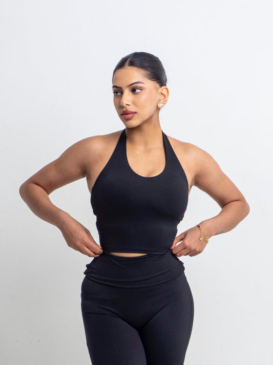 Seamless Scooped Halter