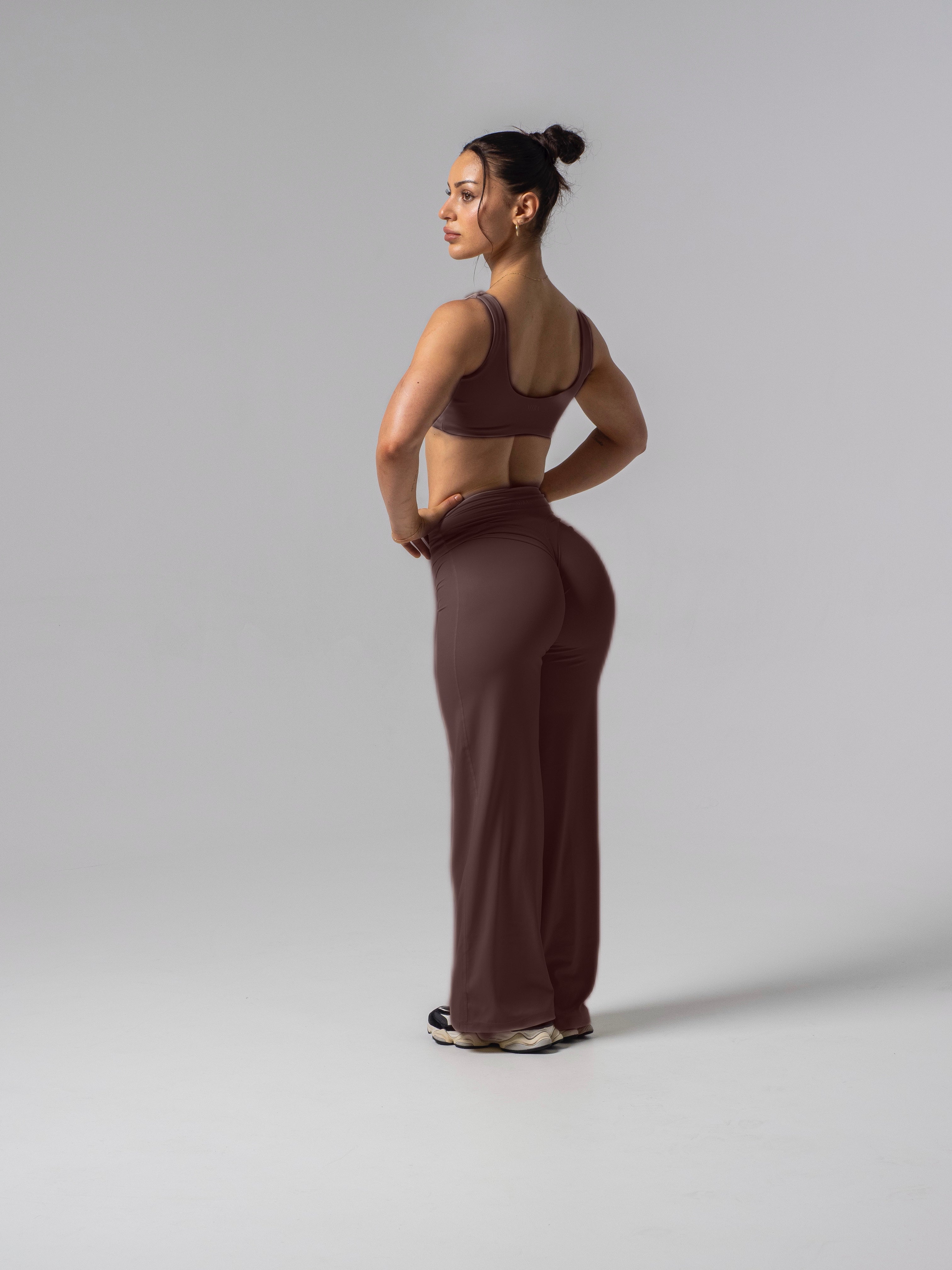 Seamless Scoop Bra - Umber