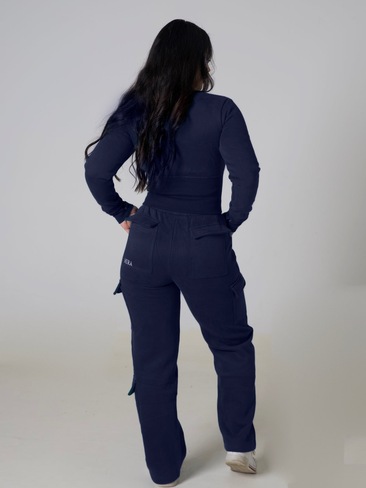 Contour Sculpt Zip Jacket - Navy