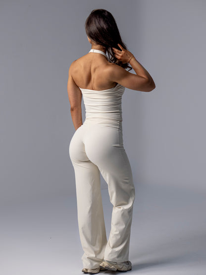 Seamless Straight Leg Leggings - Vanilla