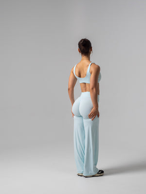 Seamless Straight Leg Leggings - Glacier