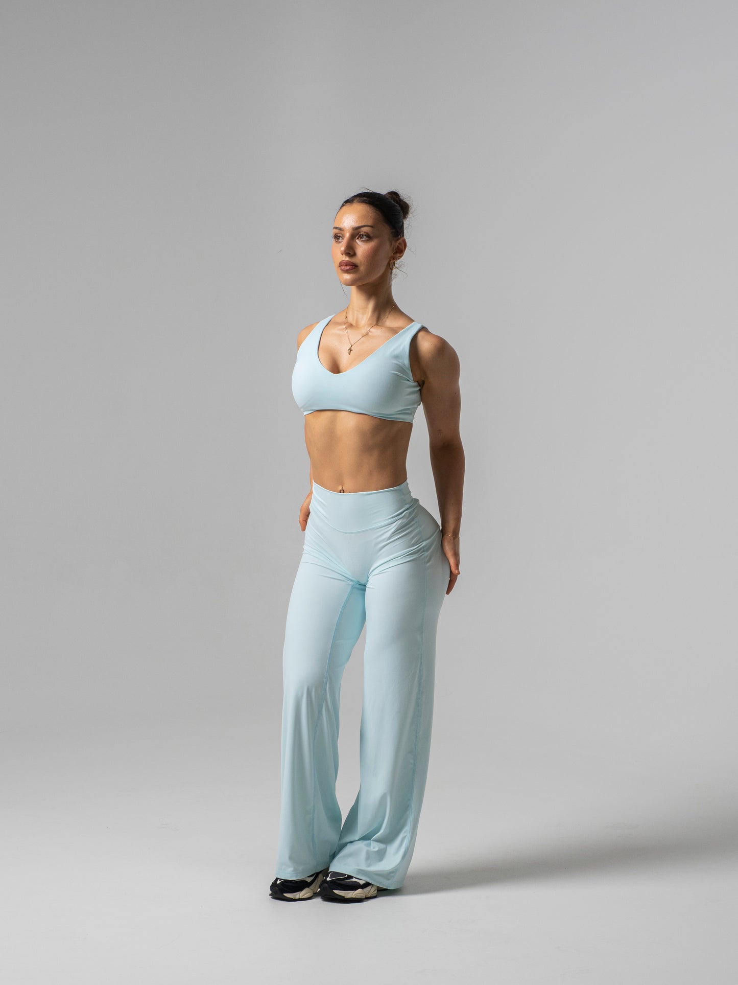 Seamless Straight Leg Leggings - Glacier