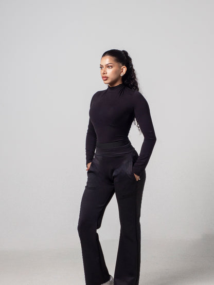 Aura Flared Pant - Midnight