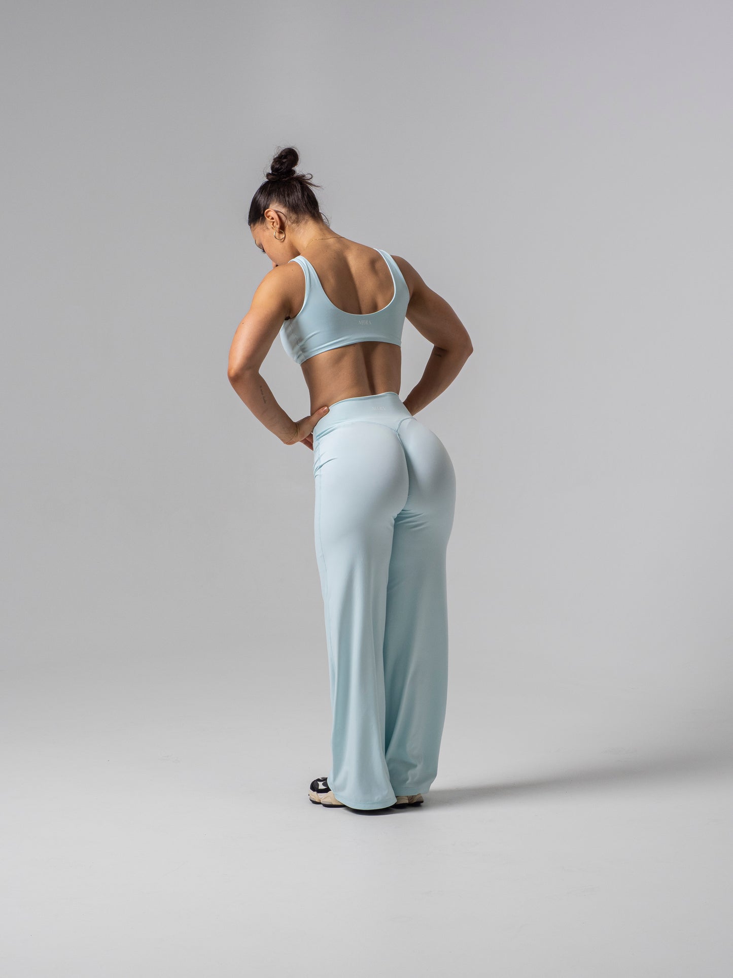 Seamless Straight Leg Leggings - Glacier
