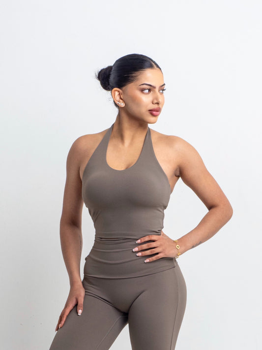 Seamless Scooped Halter