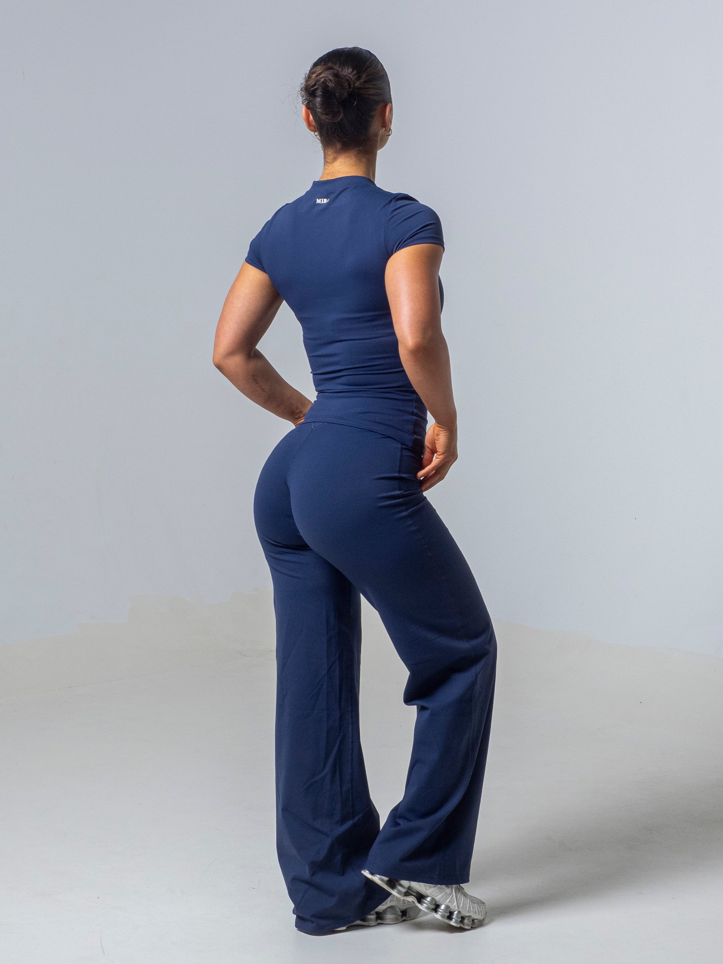 Seamless Half Sleeve Top - Deep Sea