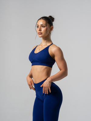 Accentuate Support Sports Bra - Navy
