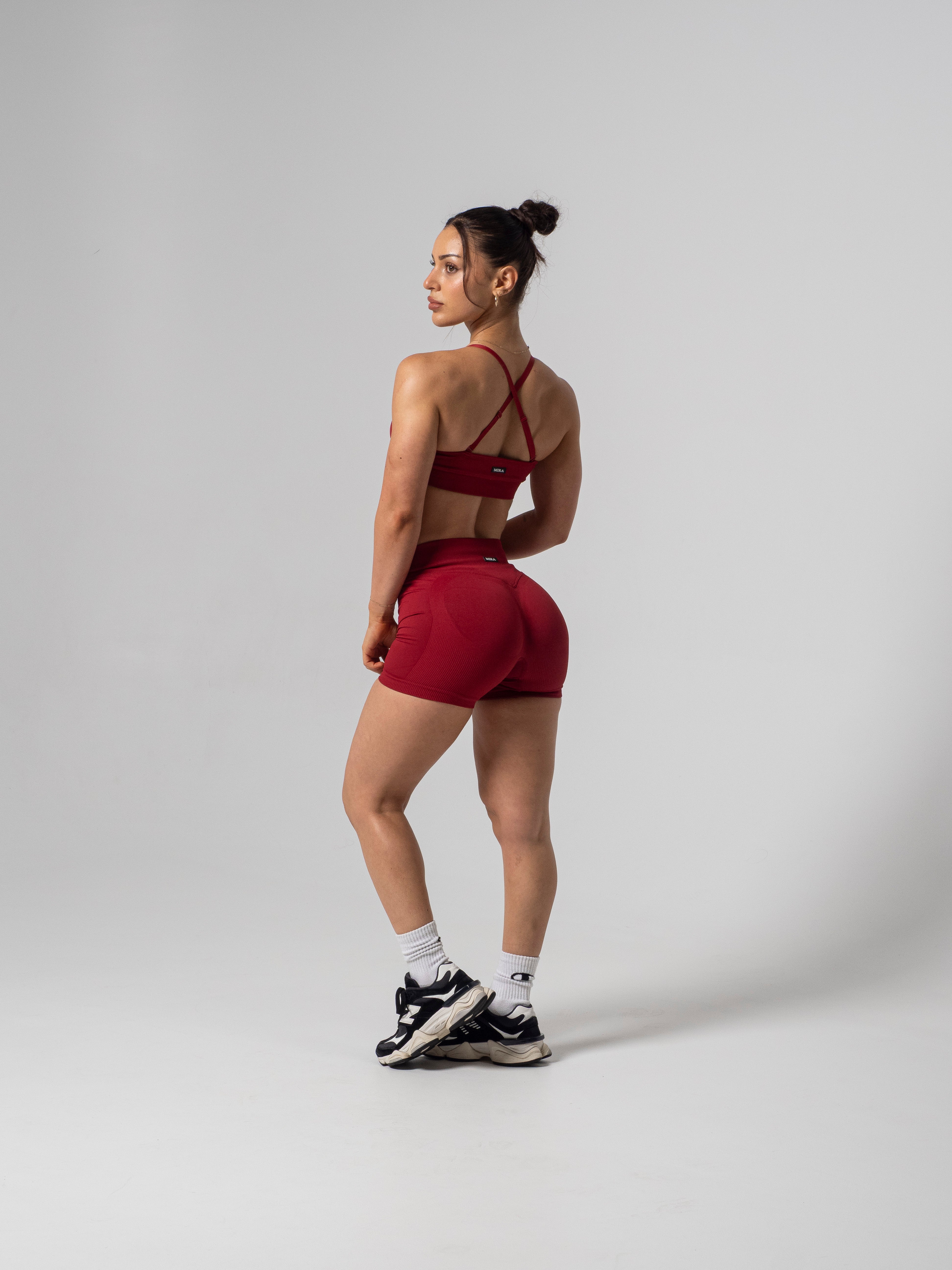 Accentuate Support Sports Bra - Burgundy