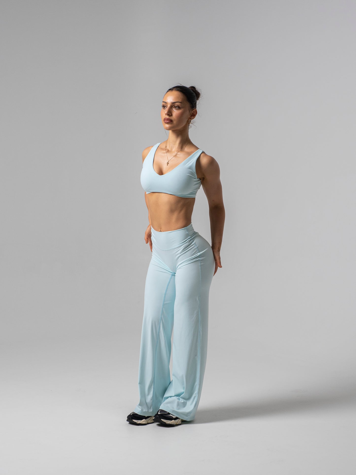 Seamless Straight Leg Leggings - Glacier