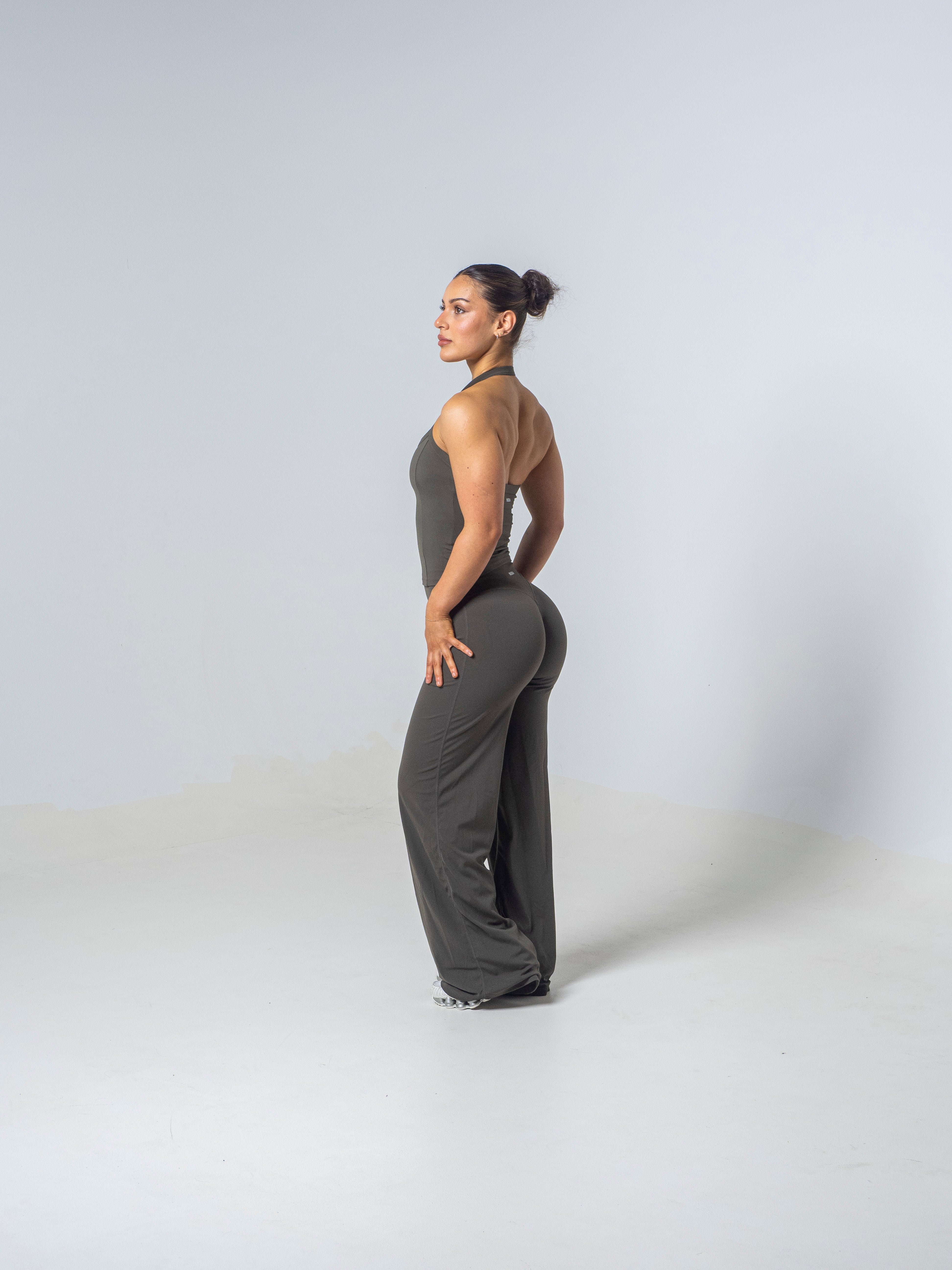 Seamless Straight Leg Leggings - Matcha