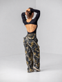 PRE ORDER Contour Cargo Sweatpants - Black Camo