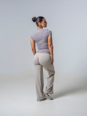 Seamless Straight Leg Leggings - Sand