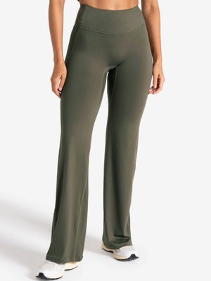 Seamless Straight Leg Leggings - Matcha