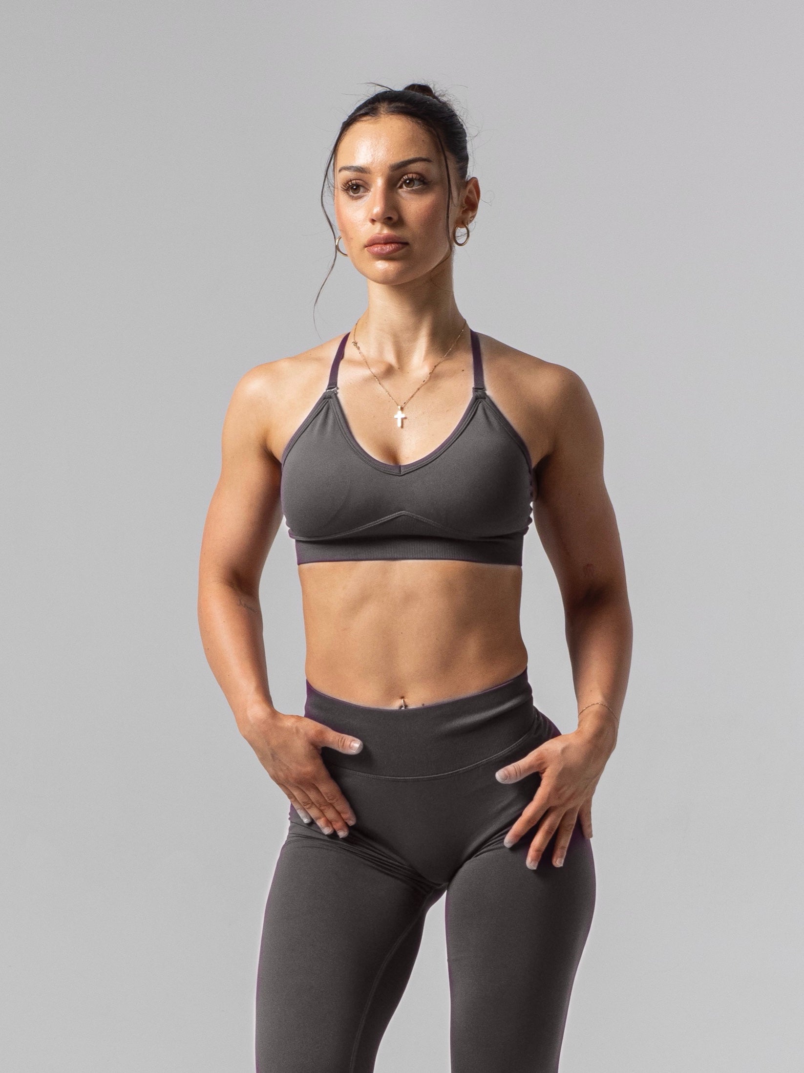 Accentuate Support Sports Bra - Graphite