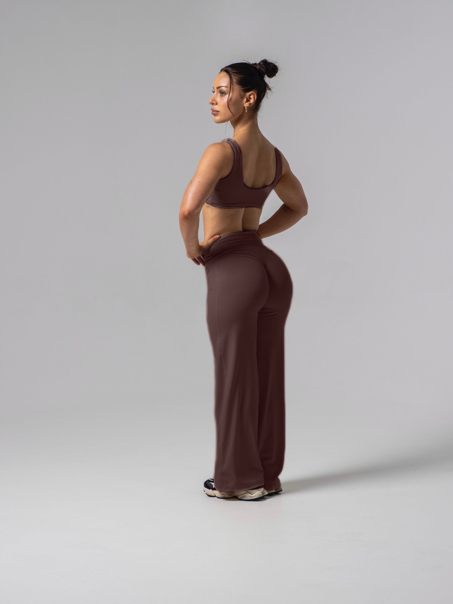 Seamless Straight Leg Leggings - Umber