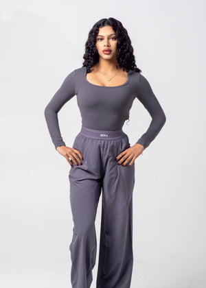 AURA Parachute Wide Legs - Slate