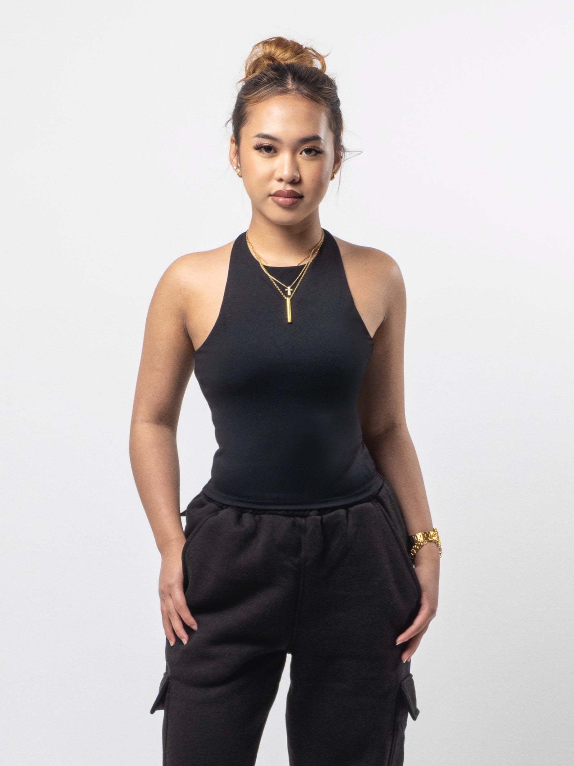 Contour Butter Halter - Midnight