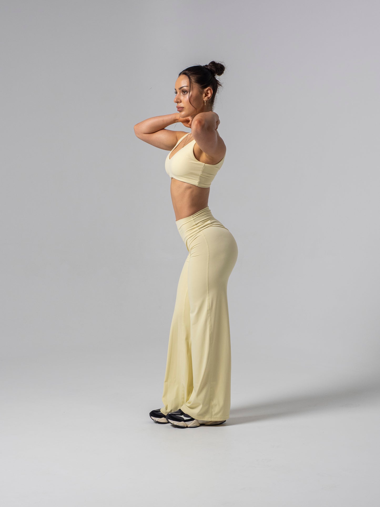 Seamless Straight Leg Leggings - Lemon