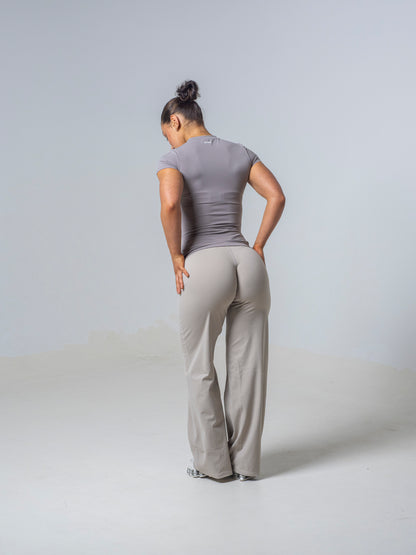 Seamless Straight Leg Leggings - Sand