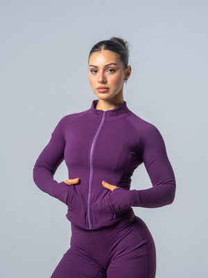 Seamless BBL Jacket - Plum