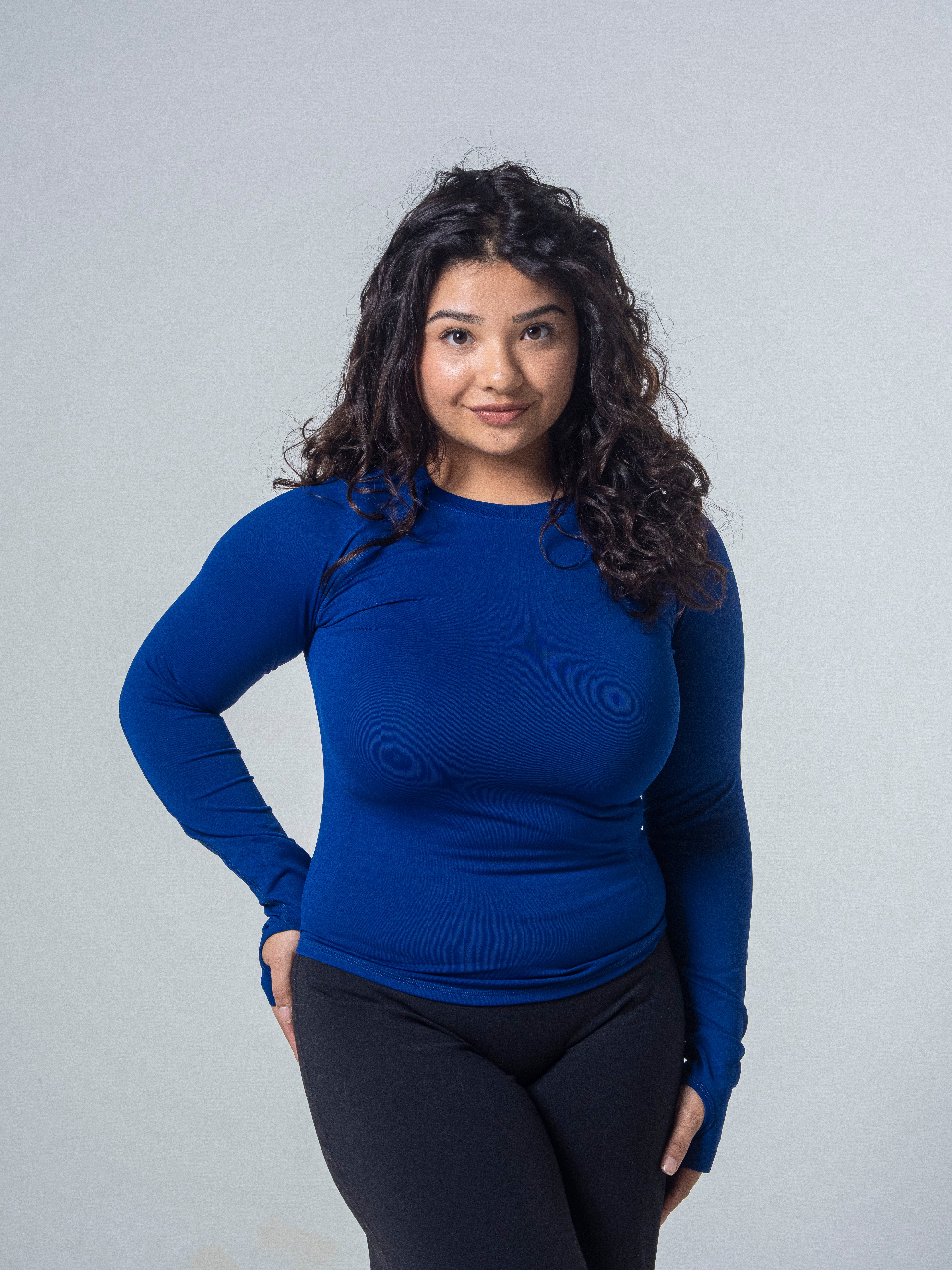 Compression Long Sleeve - Electric