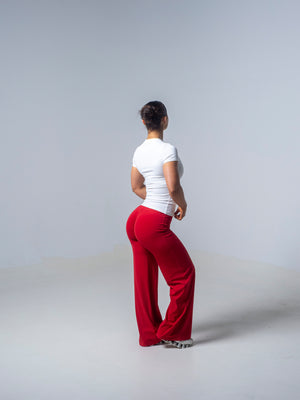 Seamless Half Sleeve Top - Snow