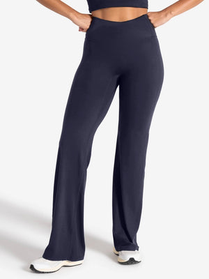 Seamless Straight Leg Leggings - Navy