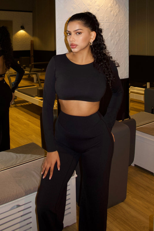 Seamless Backless Crop