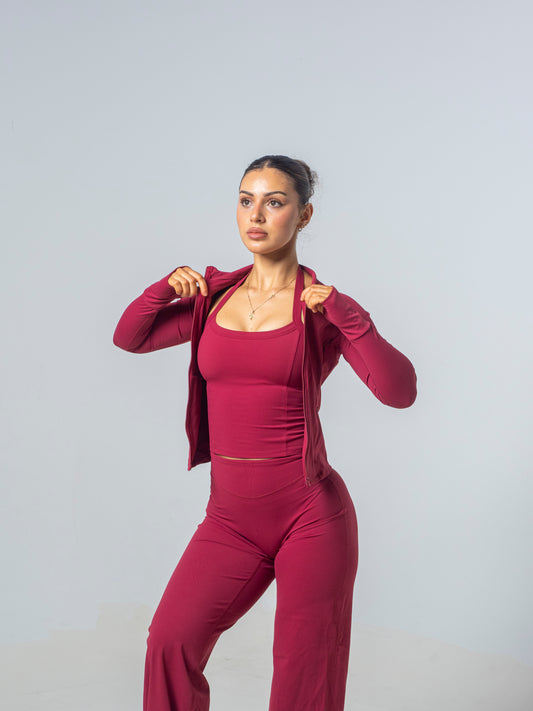 Seamless BBL Jacket - Cherry