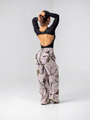 PRE ORDER Contour Cargo Sweatpants - Pink Camo