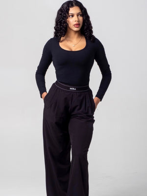 AURA Parachute Wide Legs - Midnight