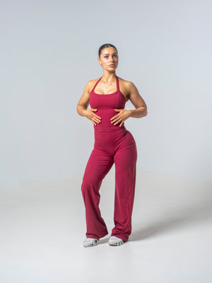 Seamless Halter Top - Cherry