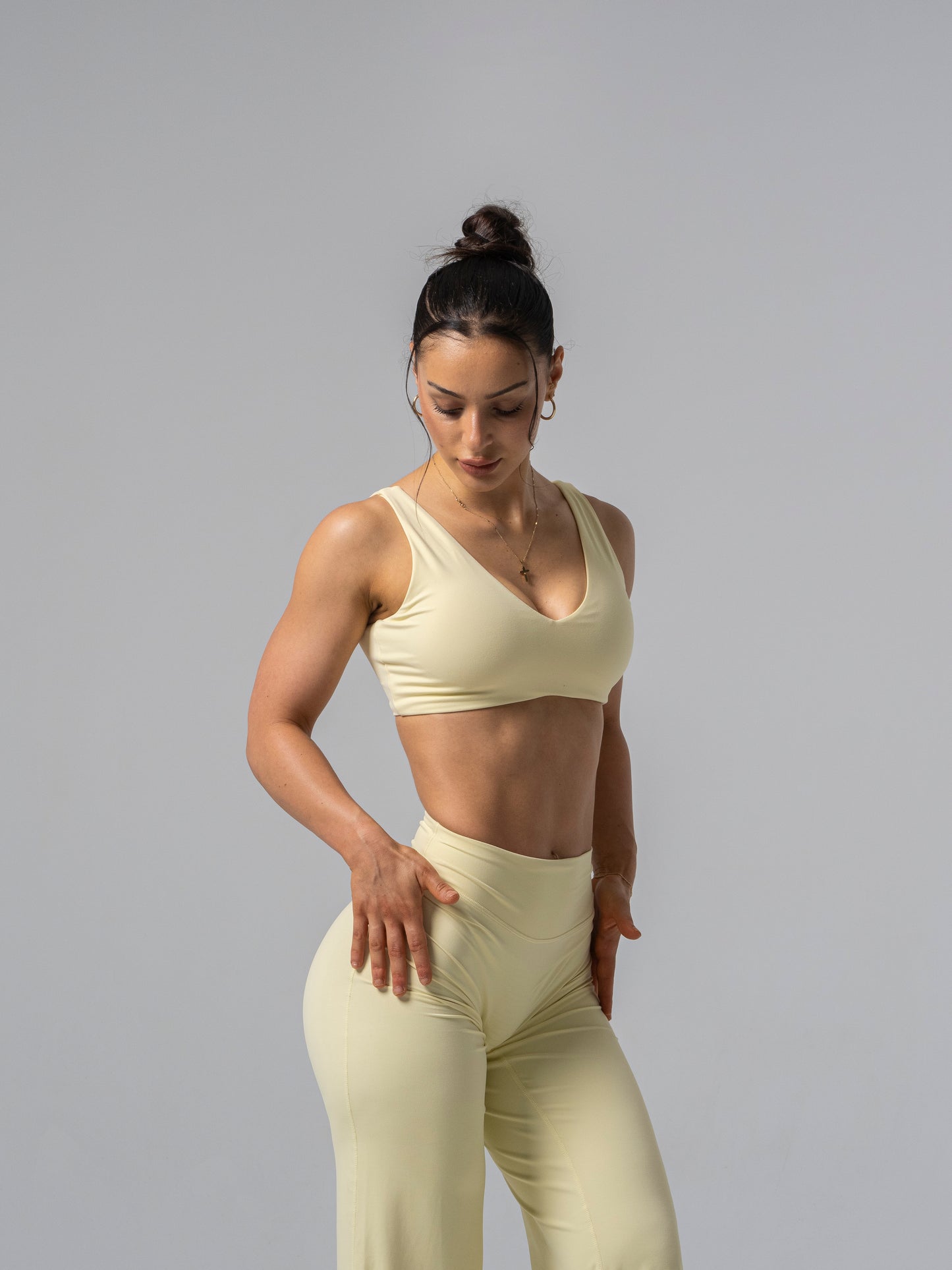 Seamless Scoop Bra - Lemon