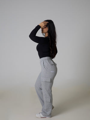 V Sculpt BBL Cargo Sweatpants - Marl