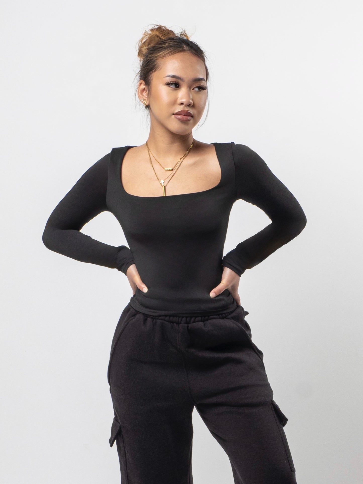 Contour Square Neck Top