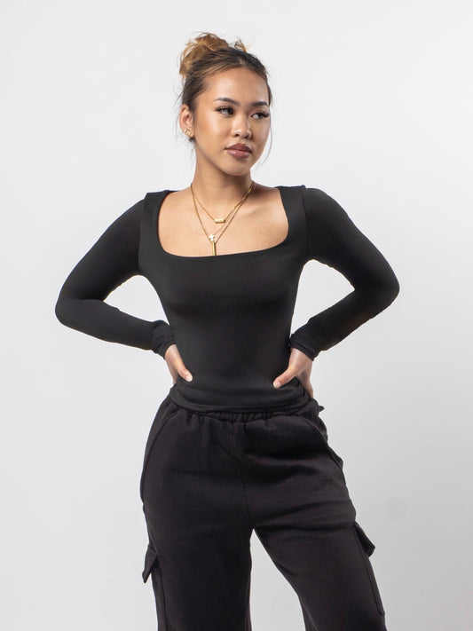 Contour Square Neck Top