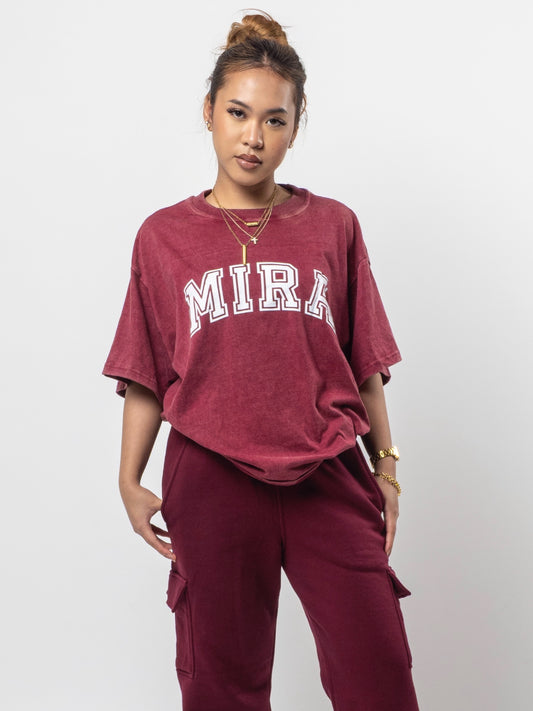 Oversized Contour Jersey Washed Tee